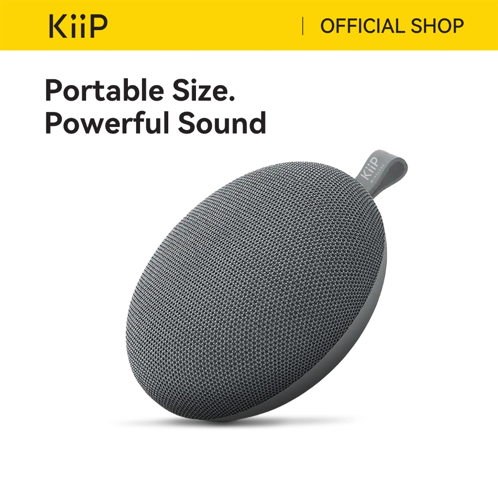 KiiP Wireless Y6 Round Bluetooth Wireless Speaker Portable