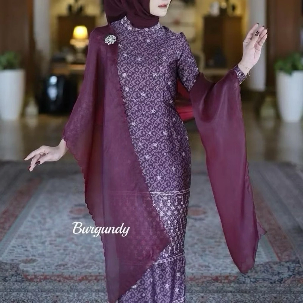 Selendang orgsnza bordire, selendang melayu