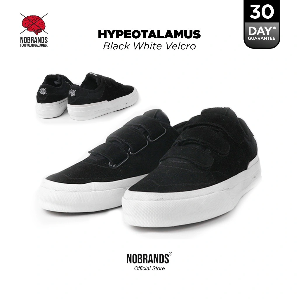 Nobrands Footwear Sepatu Suede Hypeotalamus Strep Prepet Full Suede Shoes Sneakers Pria Wanita