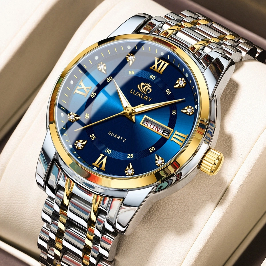 NEW! Jam Tangan Pria JP25 NEW Original Mewah Elegant Tahan Air Fashion Watch Men Free kotak dan Baterai Cadangan Bisa COD