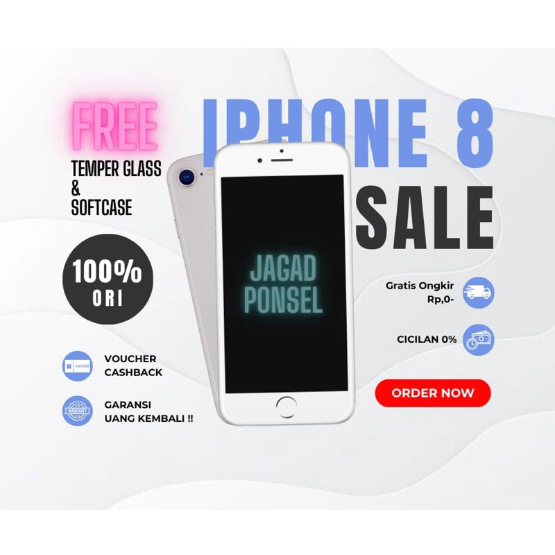 iPhone 8 64GB 256GB Second Ex Resmi
