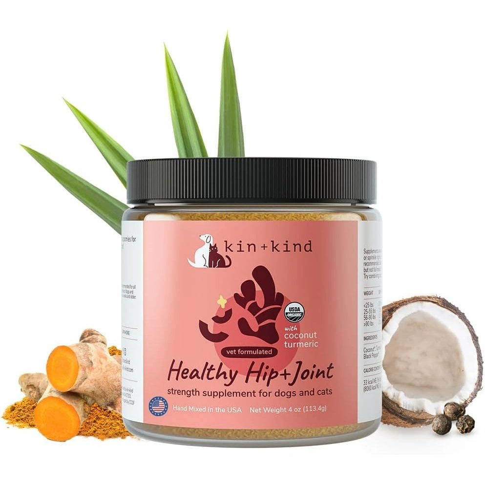 Kin + Kind Hip & Joint for Dog and Cat Supplement - Bone Support