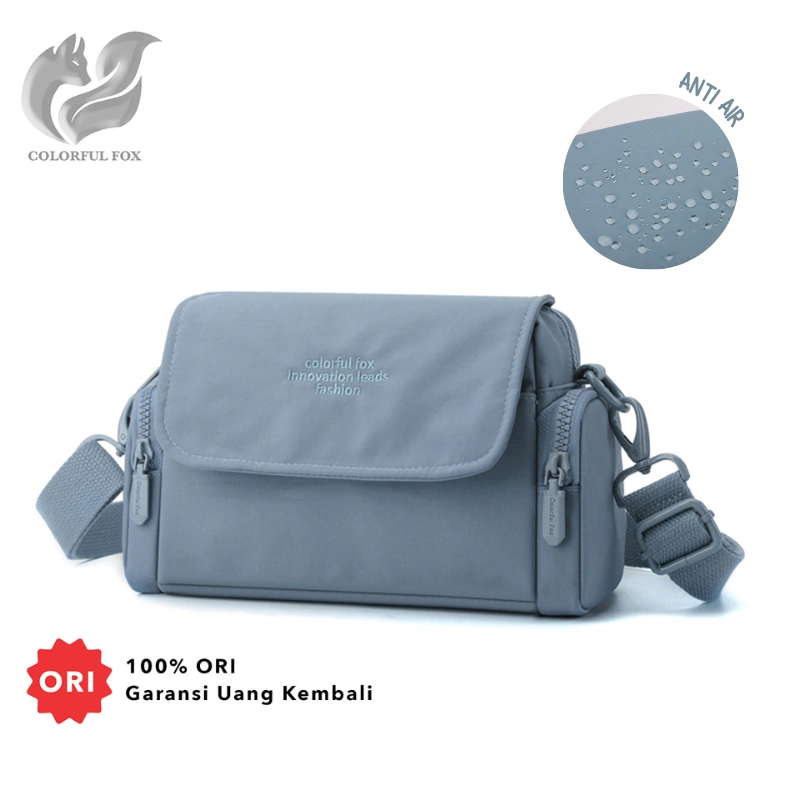 COLORFUL FOX 1204 Tas Selempang Wanita Slingbag Shoulder Bag Bahan Anti Air Fashion