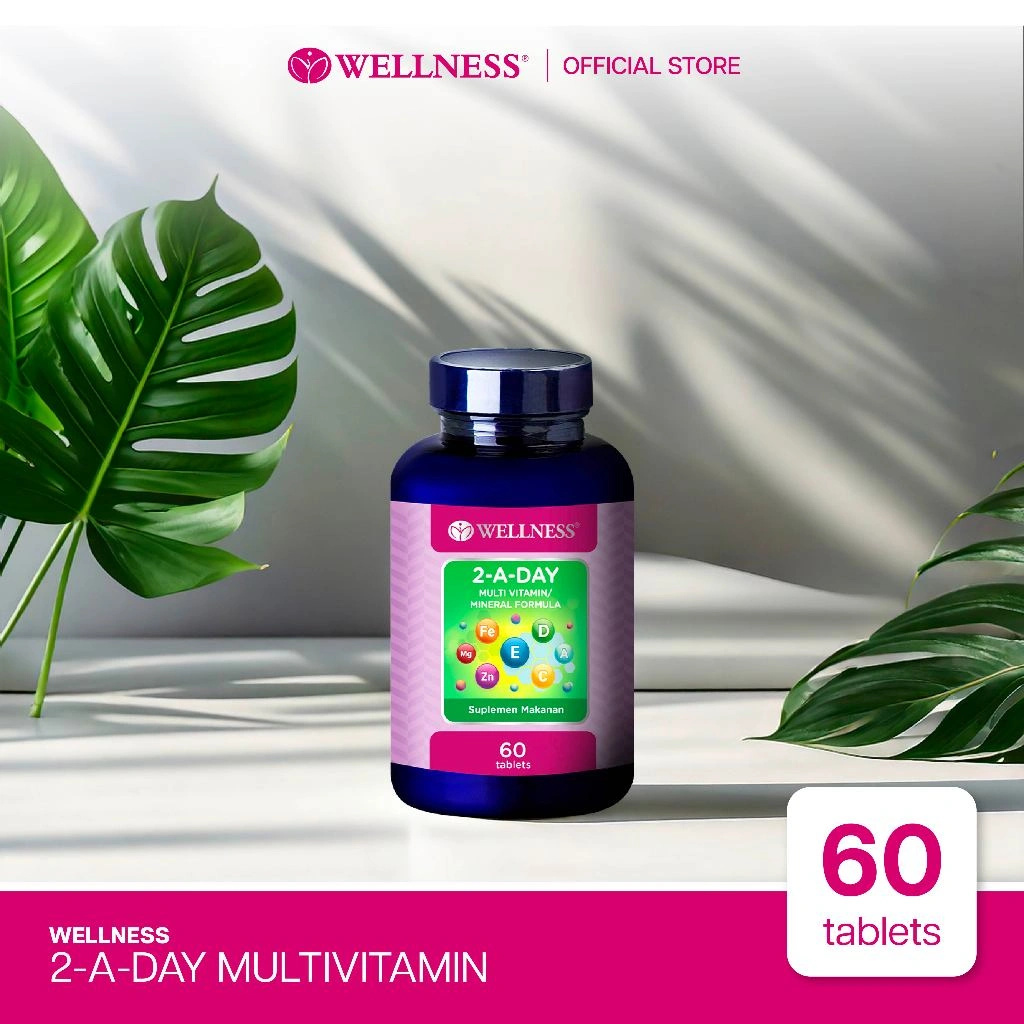 Wellness Multivitamin/Mineral 2-A-Day - 60 Tablets
