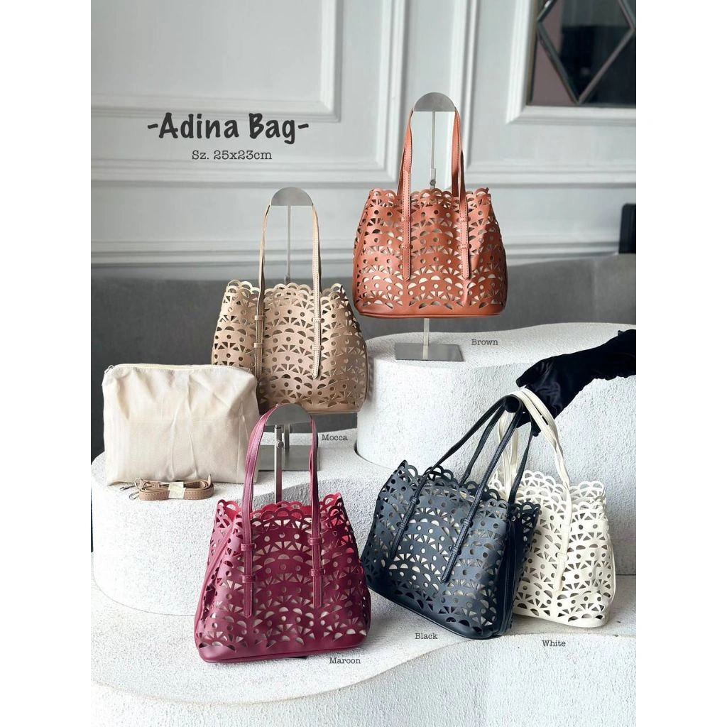 Suhamoon – Adina Shoulderbag Sling Bag Tas Selempang Wanita Lasercut