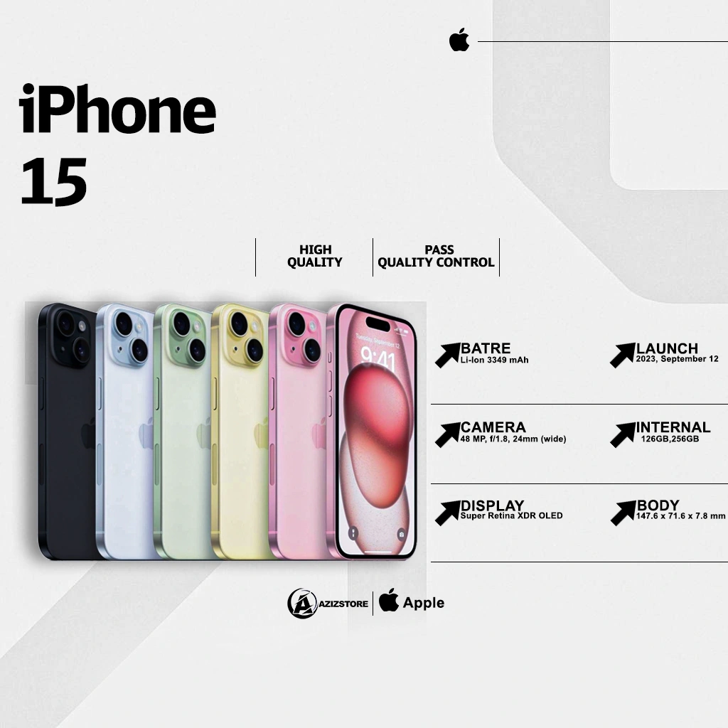 iPhone 15 128GB SECOND ORIGINAL