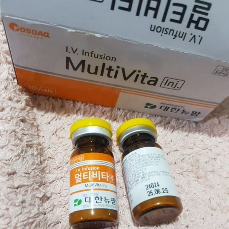 MultiVita injection | multivita (A, B, C ,D ,E ) made in korea 2026 06