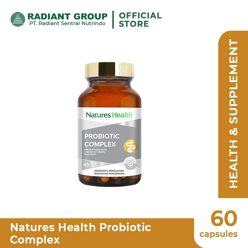 Natures Health Probiotic Complex - 60 Capsules