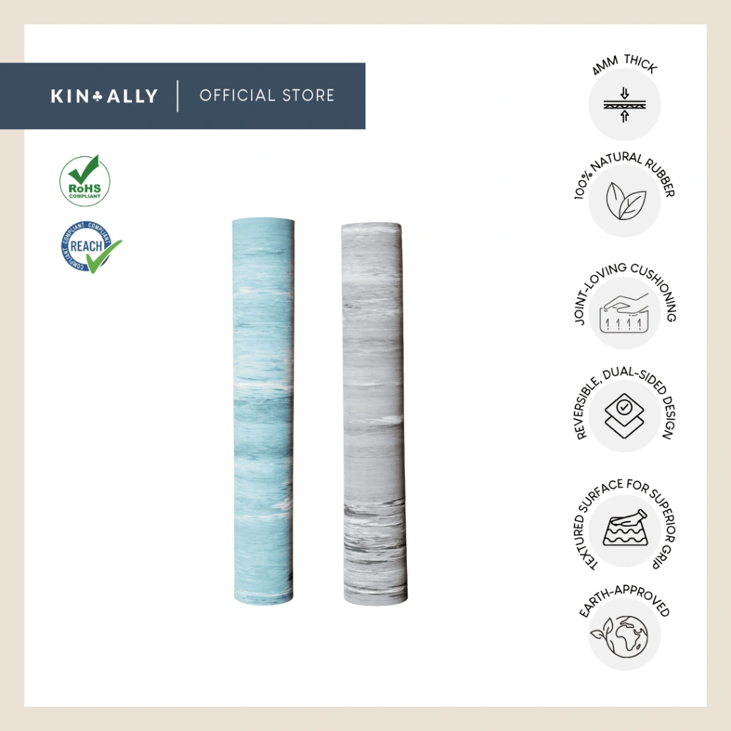 Kin + Ally TerraFlex Yoga Mat - Studio 4mm