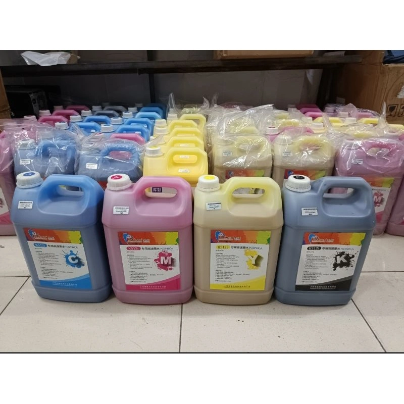 Tinta Solvent ALLWIN KM512i 30PL TIMES EASYJET KINGJET BLUEWIN