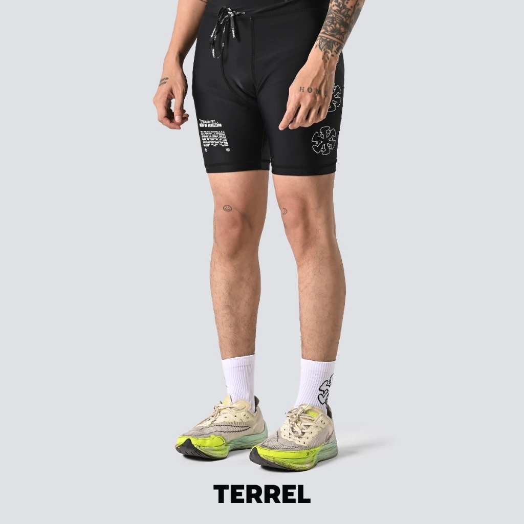 Terrel Sportswear Running MoR Tight Inked Black