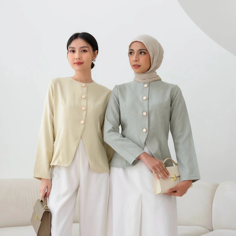 IWEARGRACIE - Ailee Long Sleeve Top / Atasan Lengan Panjang / Hijab Friendly Blouse
