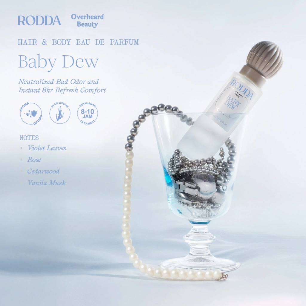 Rodda x Overheard Beauty Baby Dew Hair and Body Eau de Parfum