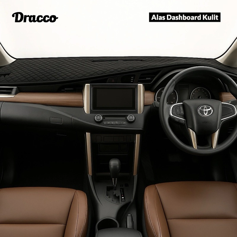 Pelindung Dashboard Mobil Anti Slip Premium DRACCO | Tidak Bergeser Anti Silau & Panas Bahan Tebal