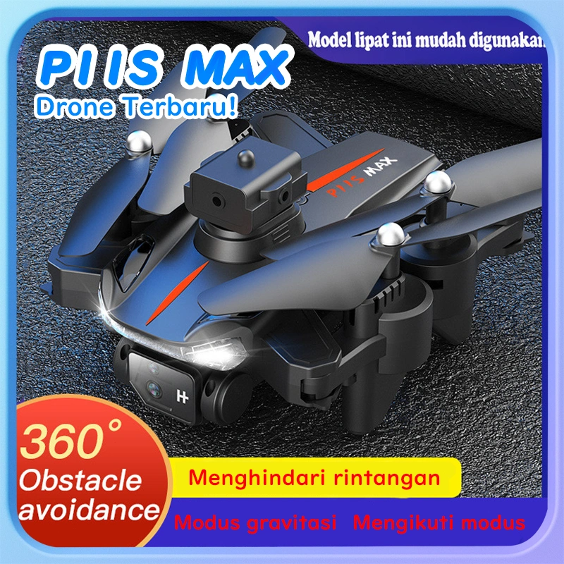 【𝒁𝑶𝑹𝑰𝑬𝑺】Drone P11S MAX 8K HD kamera Shoot Original Indoor Outdoor Drone Mini RC 8K HD Kamera mainan Drone kamera jarak jauh