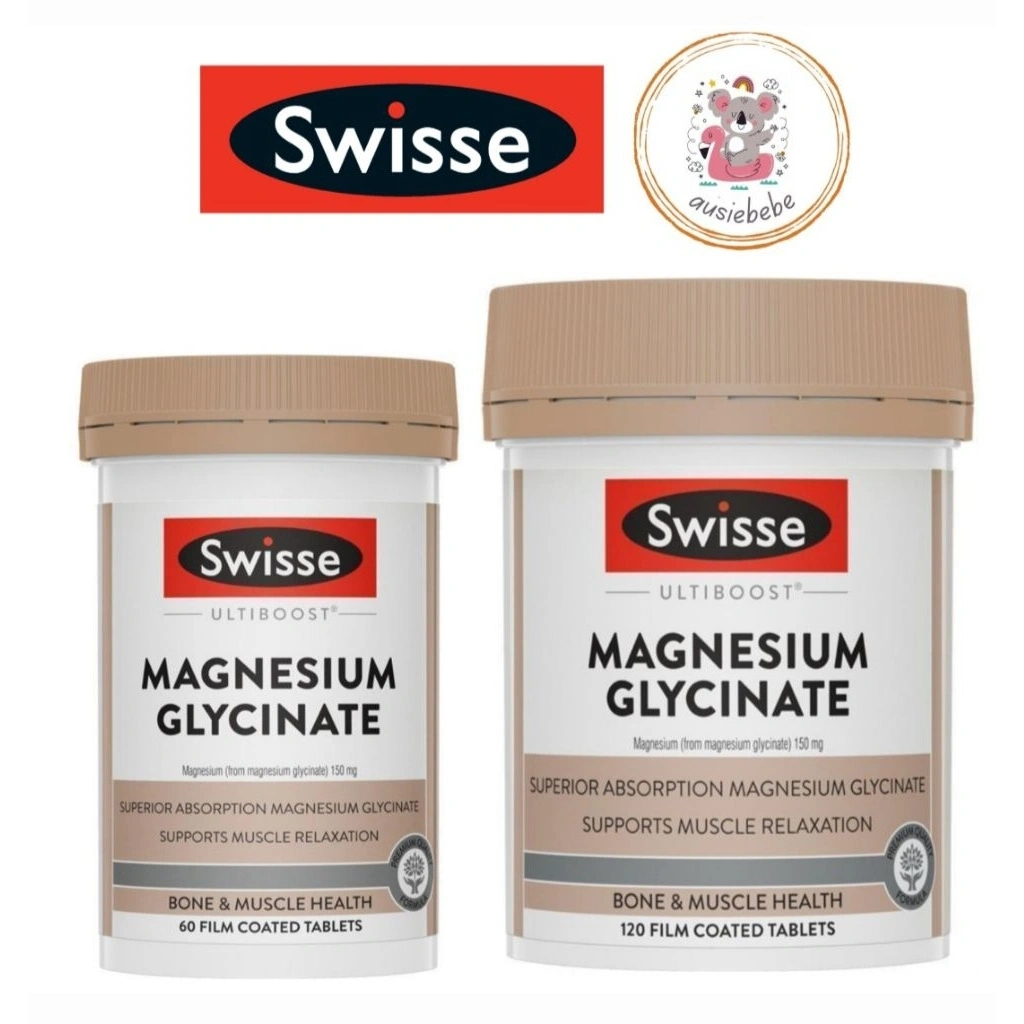 Swisse Ultiboost Magnesium Glycinate | 60 / 120 / 240 Tablets