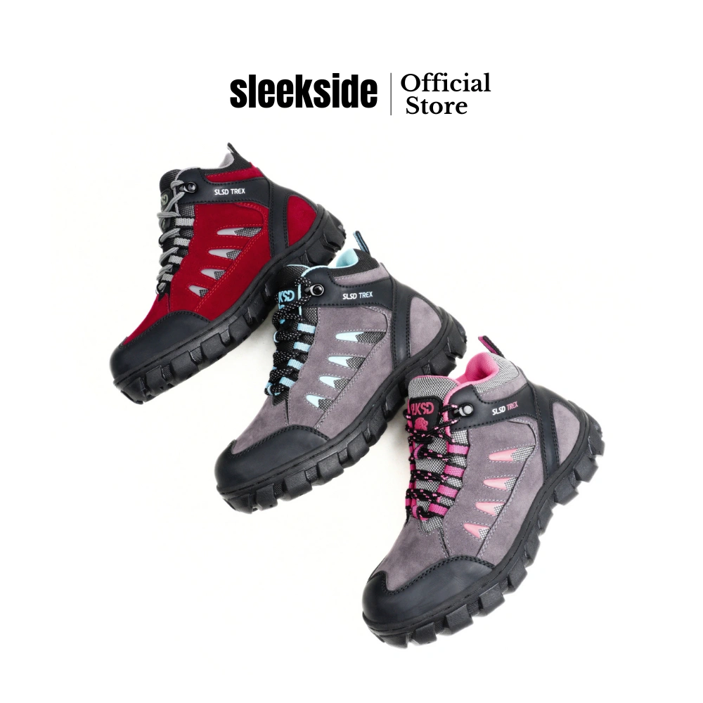 Sleekside Trex Skyler Sepatu Gunung Wanita Hiking Mendaki Trekking Outdoor Adventure Shoes Women