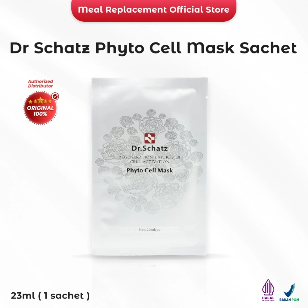 Dr Schatz Phyto Cell Mask (kemasan baru) Expired 2028 ! - StemCell Mask - per box isi 5 pcs
