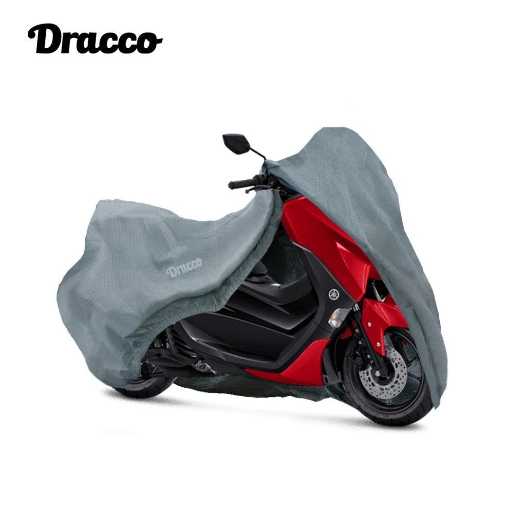 Cover Motor 4 Layer Tebal Premium DRACCO – Sarung Motor Anti Air Debu Gores Cakar Kucing free tas