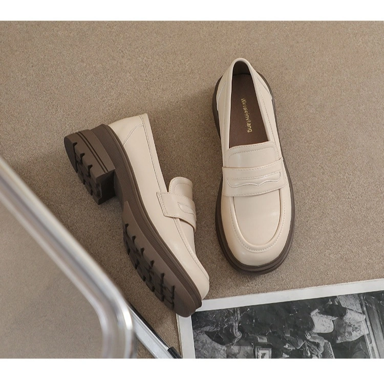 DIATA Sepatu Oxford Wanita Docmart Korean style Sepatu kerja Casual Kekinian