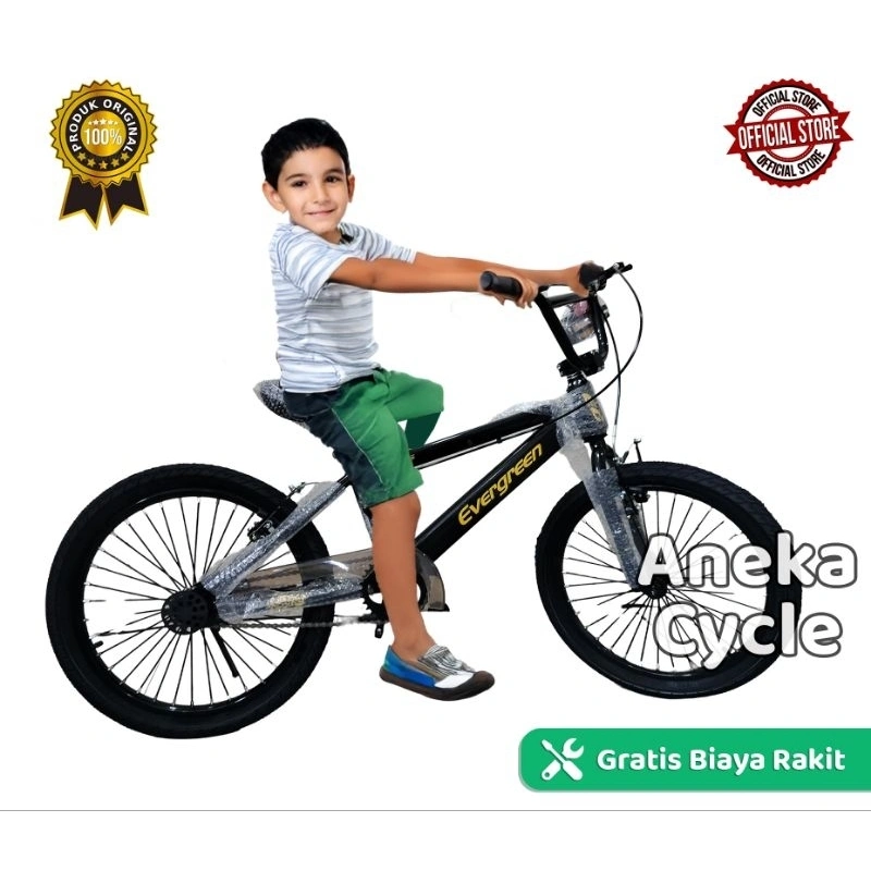 Sepeda Anak BMX Evergreen B2 20 Inch sepeda bmx cowok sepeda bmx dewasa sepeda bmx anak cowok