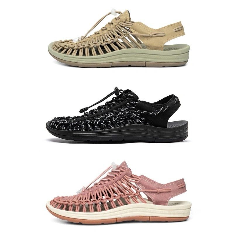 NEYO - Sepatu Sandal Pria Wanita Size 36-45 - Sandal Gunung - Sandal Casual - Sandal Tali Rajut