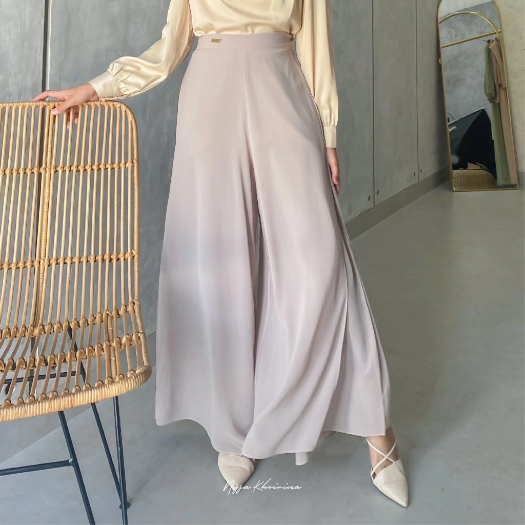 Bynissa - JEHA KULOT - Pakaian Wanita - Bawahan - Celana Panjang - Kulot - Highwaist Pants - Ceruty