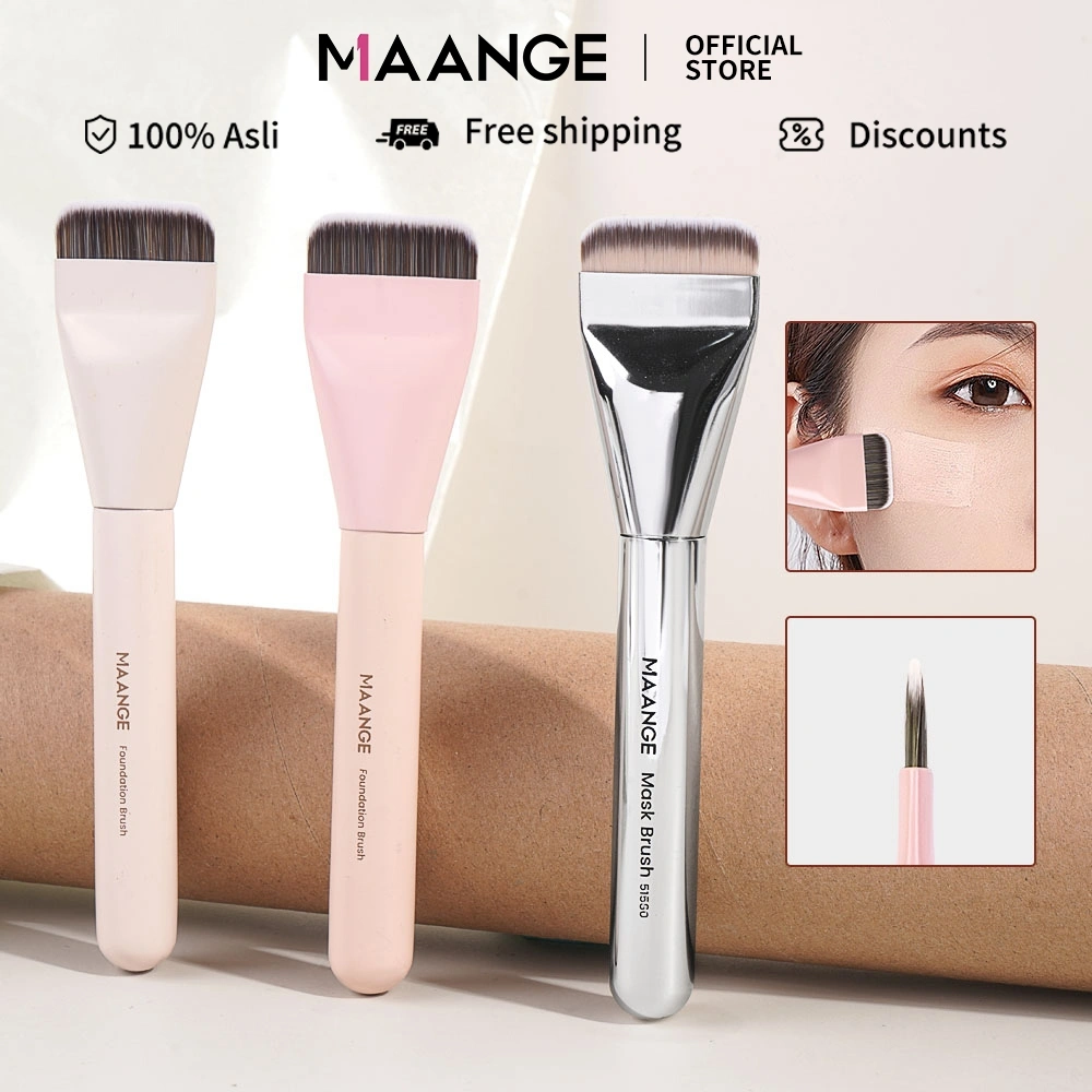 MAANGE Mask Brush Foundation Makeup Tool Alat Make Up Lembut Facial Multifungsi Facial Mask Brush 51580