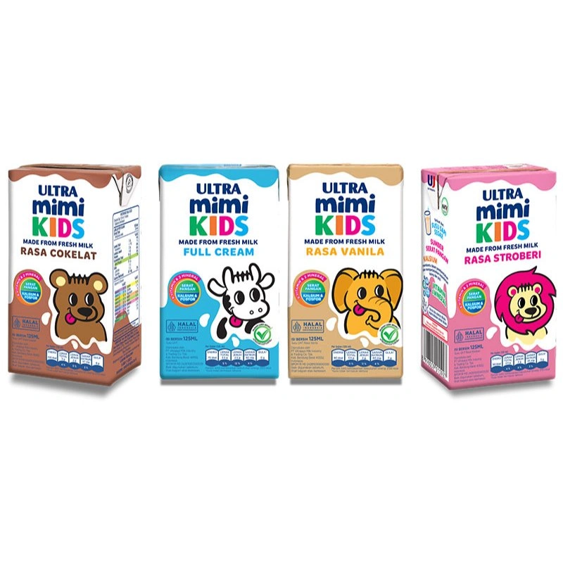 SUSU ULTRA MIMI All Varian 125ml  - Boleh mix rasa (FREE BUBBLE WRAP)
