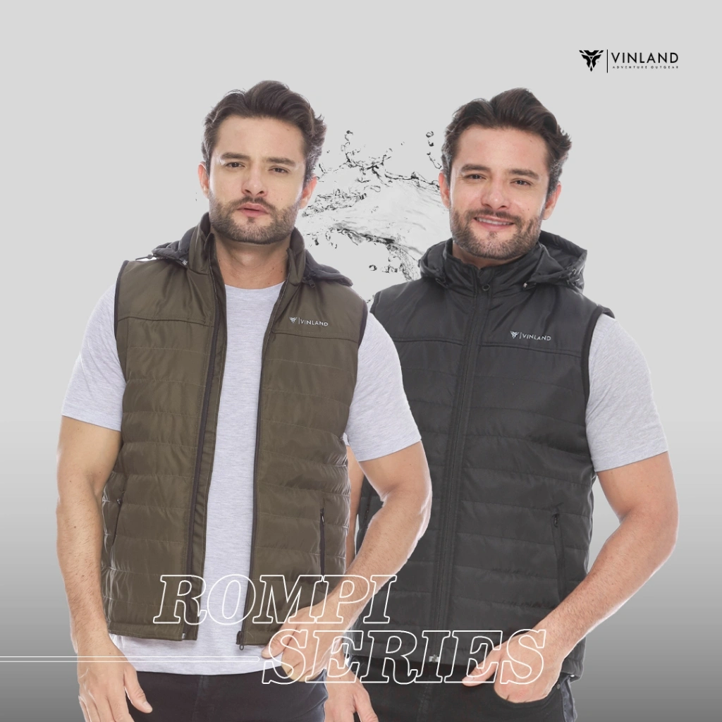 Rompi Motor Hoodie Pelindung Dada | Vest Pria Tebal |  Alva Series