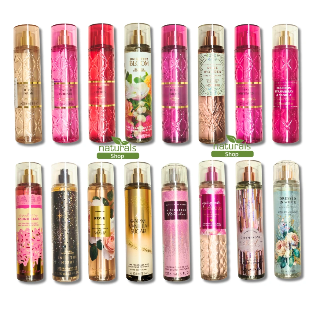 BBW Bath and Body Works BODY MIST Into The Night / Butterfly / Champagne Toast / In The Stars 236 ml