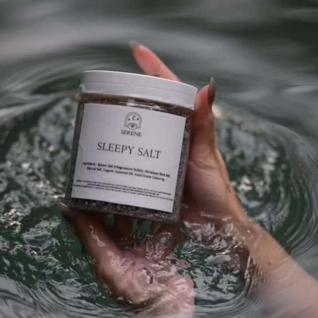 Serene Bath Salt - Sleepy Salt - Aroma Lavender - Bath and Foot Soak 500gr