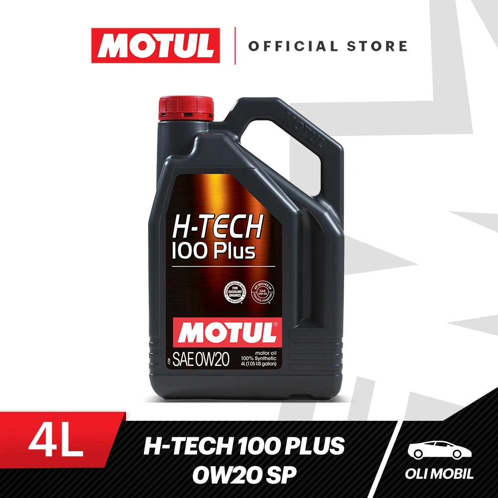 Oli Mobil Motul H-TECH 100 PLUS 0W20 SP 4L