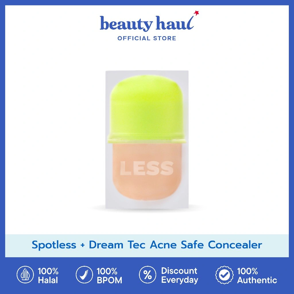 Mad For Makeup Spotless+ Dream Tec Acne Safe Concealer - Mad For Makeup Concealer, Spotless Concealer, Concealer Ringan, Makeup untuk Kulit Berjerawat