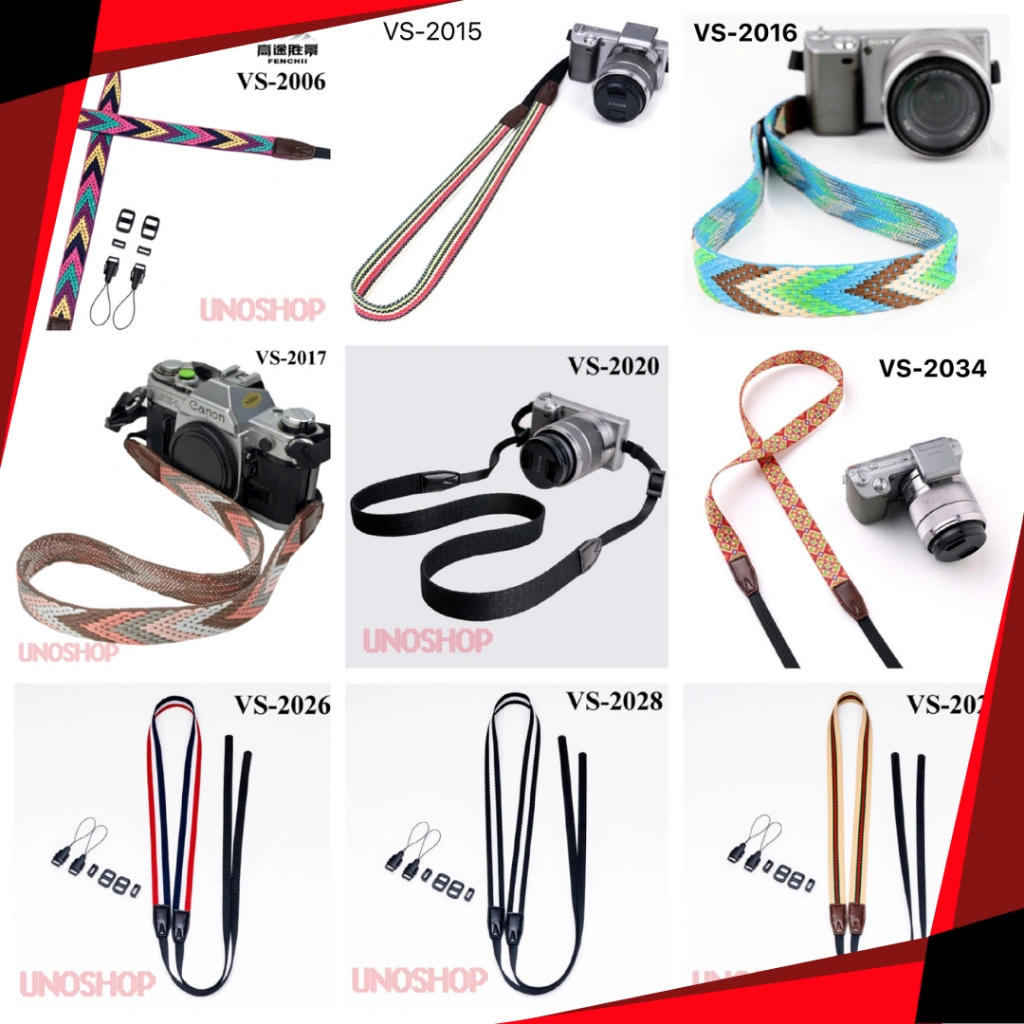 Tali Kamera / Kamera Strap For SLR DSLR Mirrorless Sony, Canon, Nikon, Fujifilm All Series