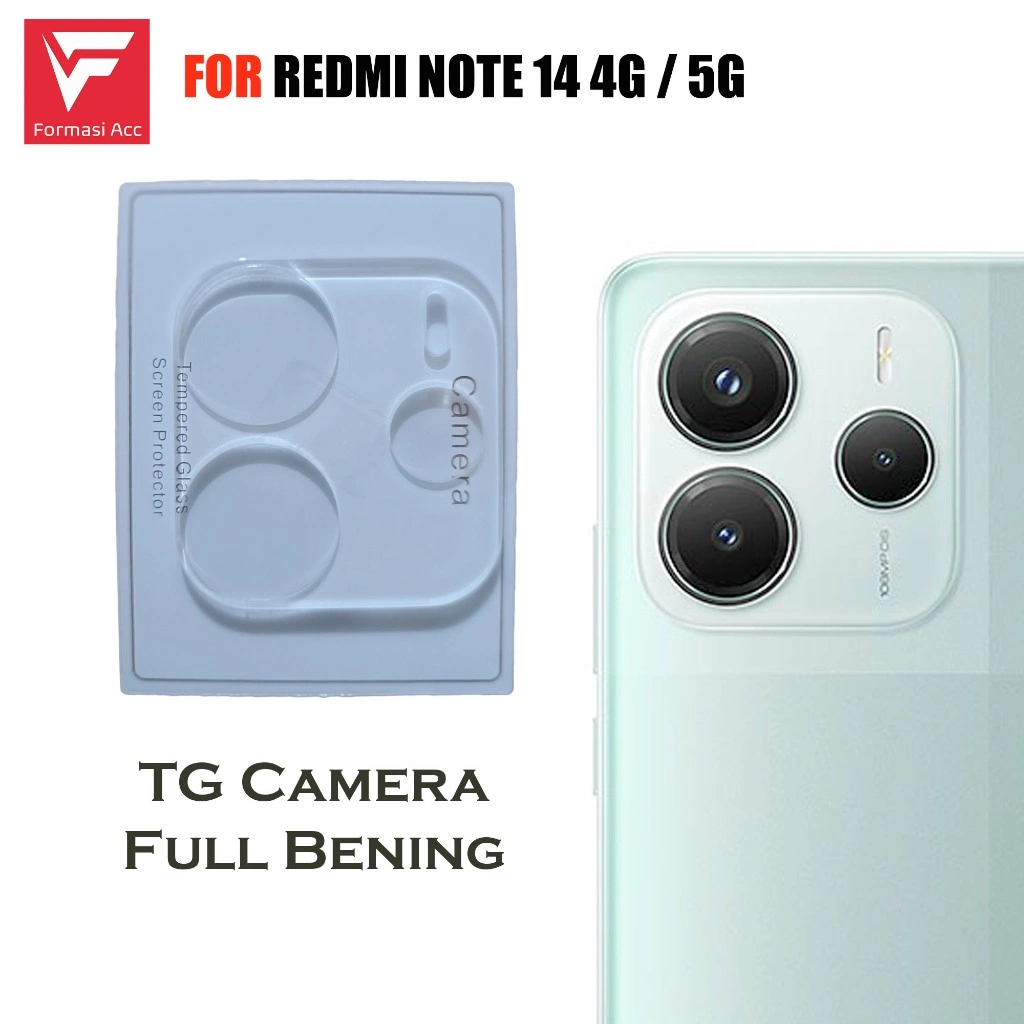 TG Camera Xiaomi Redmi Note 14 4G/5G Tempered Glass Camera Protection Lens Screen Camera - Formasi ACC