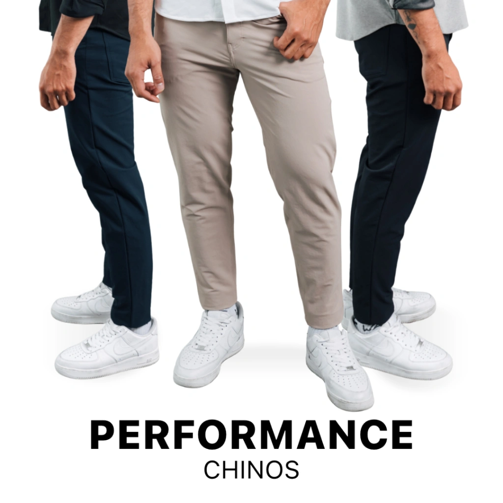 Atalon Performance Long Chino - Celana Chino Panjang Slim Fit WATER RESISTANT Casual / Sporty