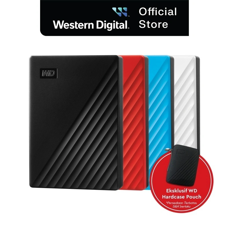 WD My Passport 4TB - HDD / Hardisk / Harddisk External 2.5" USB 3.2