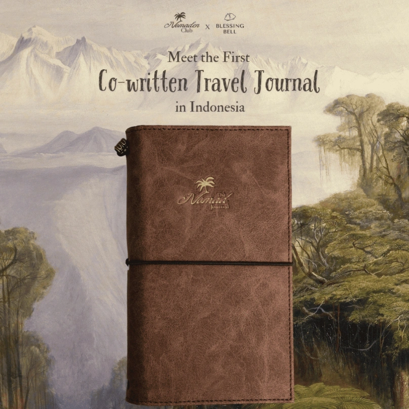 The Nomad Journal | Nomaden Club x Blessing Bell | Travel Journal, Scrapbook, Keepsakes