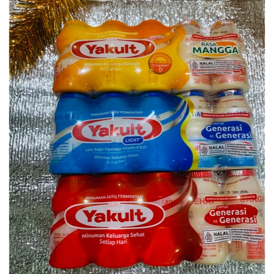 YAKULT Minuman Probiotik (isi 5 pcs)/ MINUMAN SEGAR SEHAT