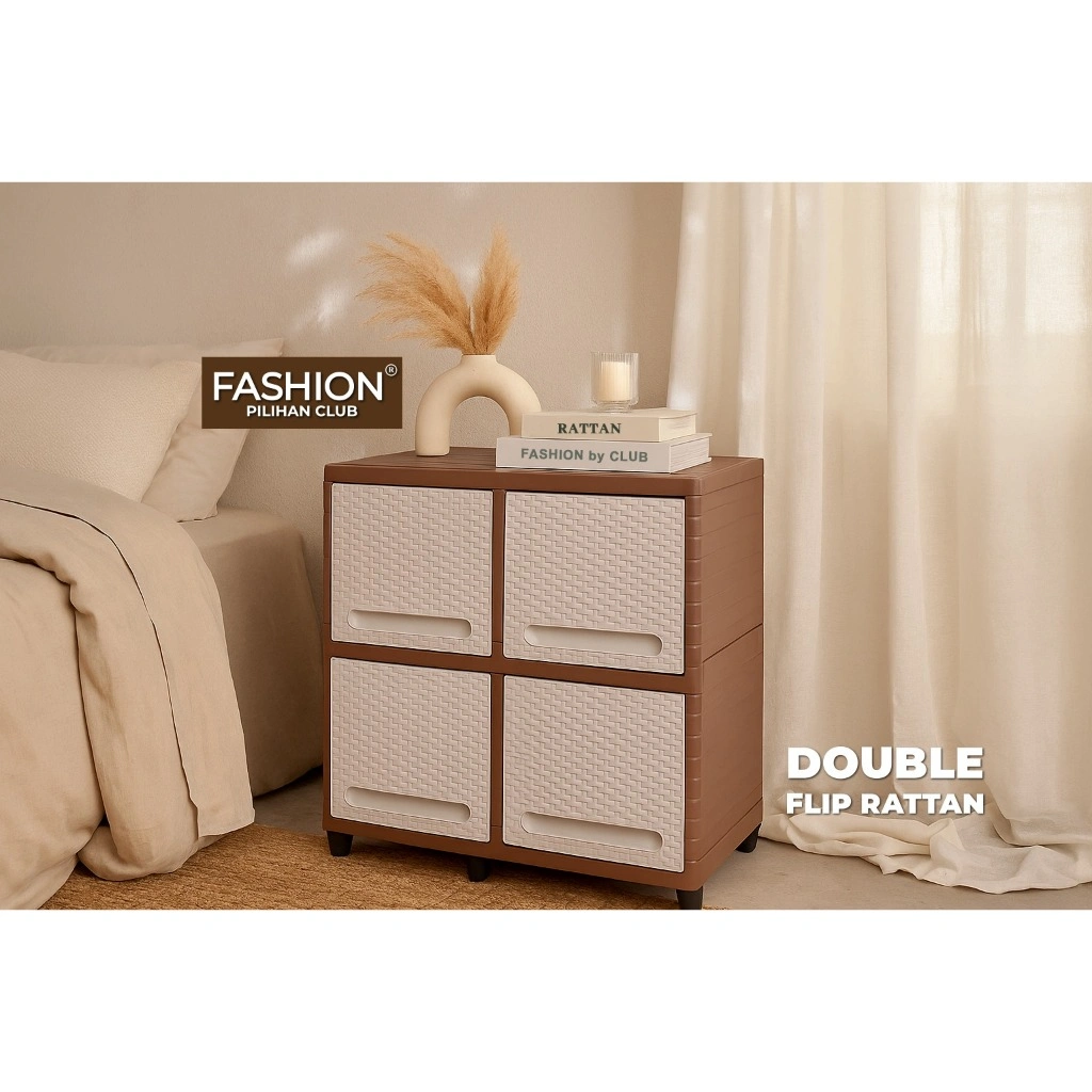 CLUB Fashion Double - Meja Nakas Minimalis Meja Nakas Serbaguna Meja Kopi Meja Samping Kabinet