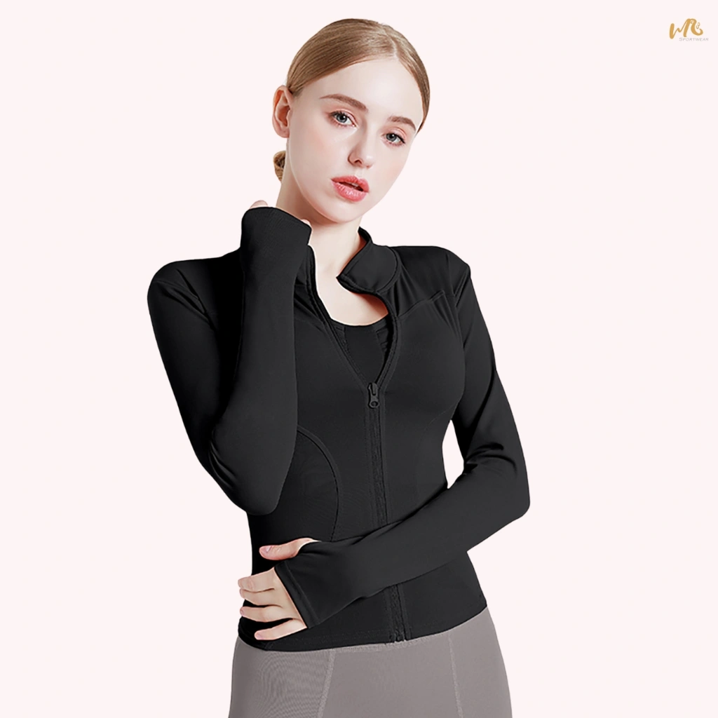 Amberly Outer Premium Sportswear - Jaket Olahraga Wanita - Sport Jacket -  Workout Active Wear