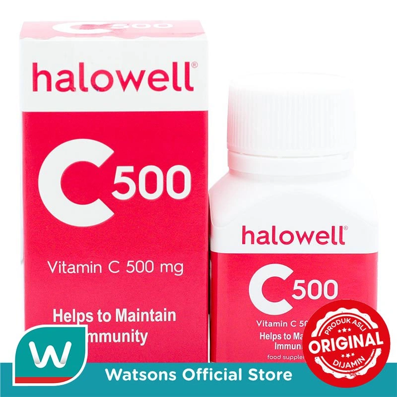 Hallowell Vitamin C 500mg 30 Tablets