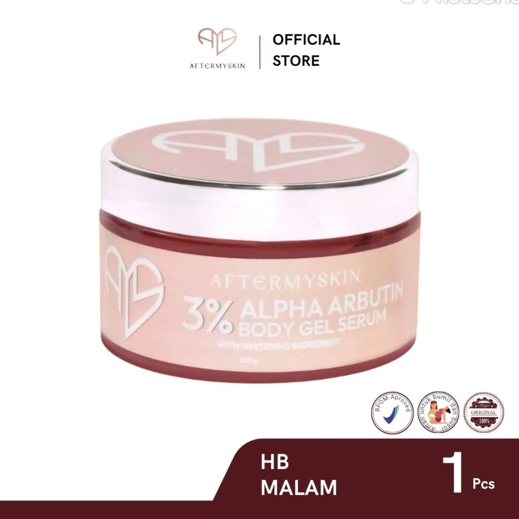 AFTERMYSKIN - HB Merah 3% Alpha Arbutin Body Gel Serum