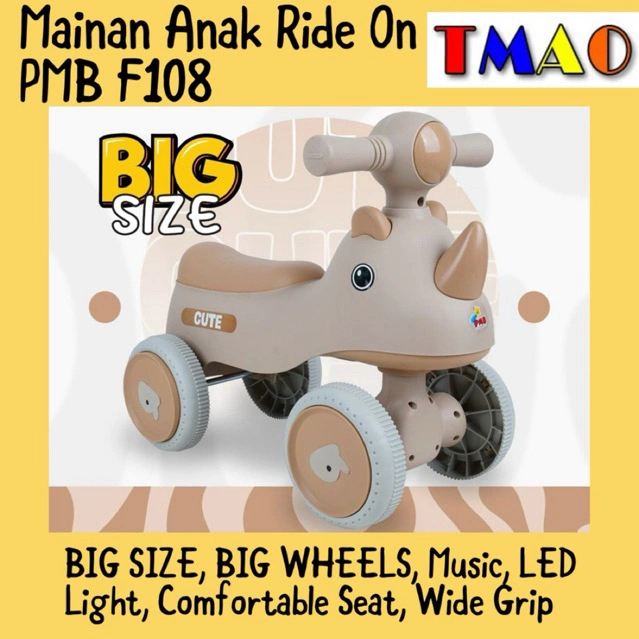 Mainan Anak Mobil Dorong Ride On IORA TM09 PMB CUTE F108 Motoran F105 F106 F107 F108 ET2134 ET2019
