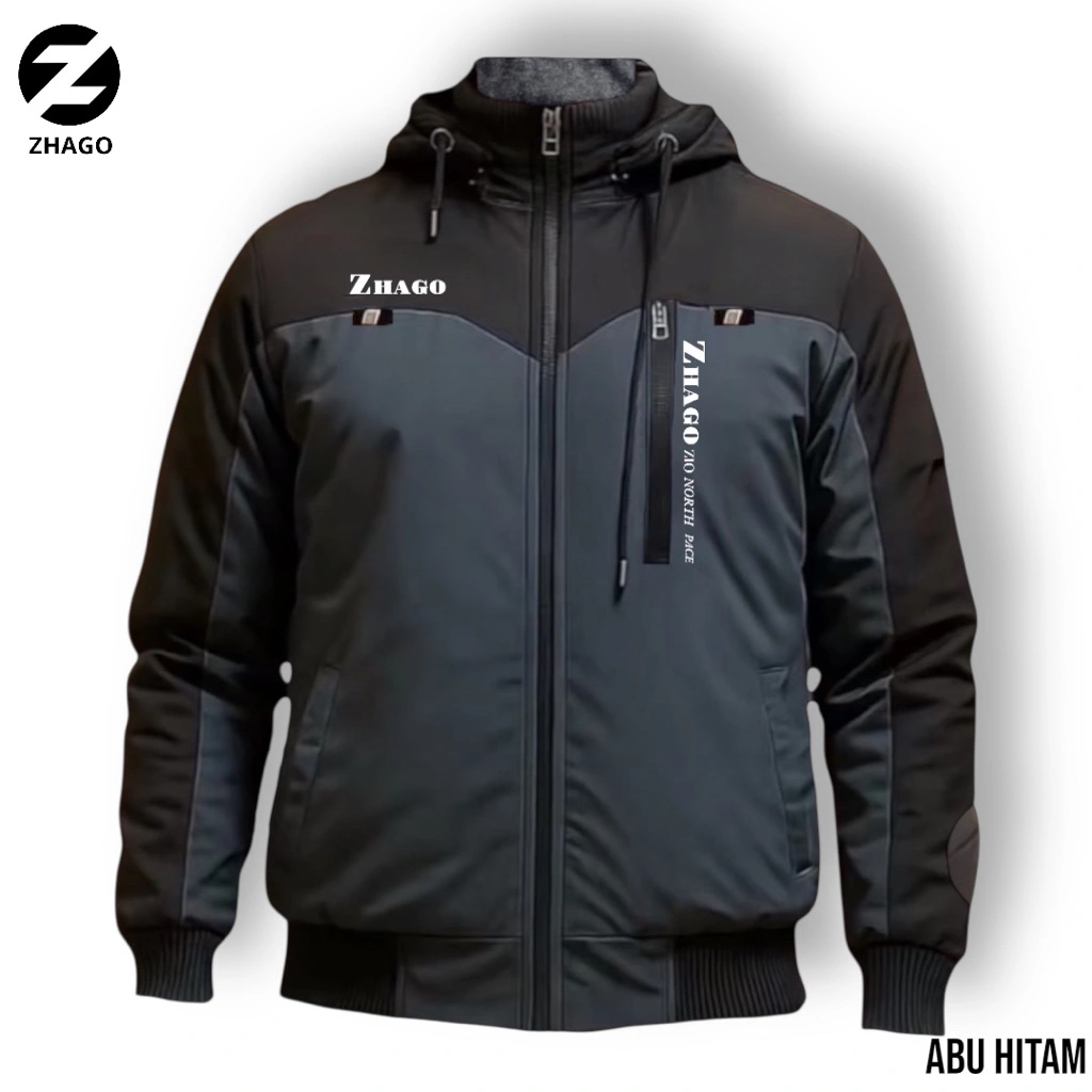 Jaket Pakai Kupluk Terbaru Tahan Air dan Angin ZHAGO ORIGINAL