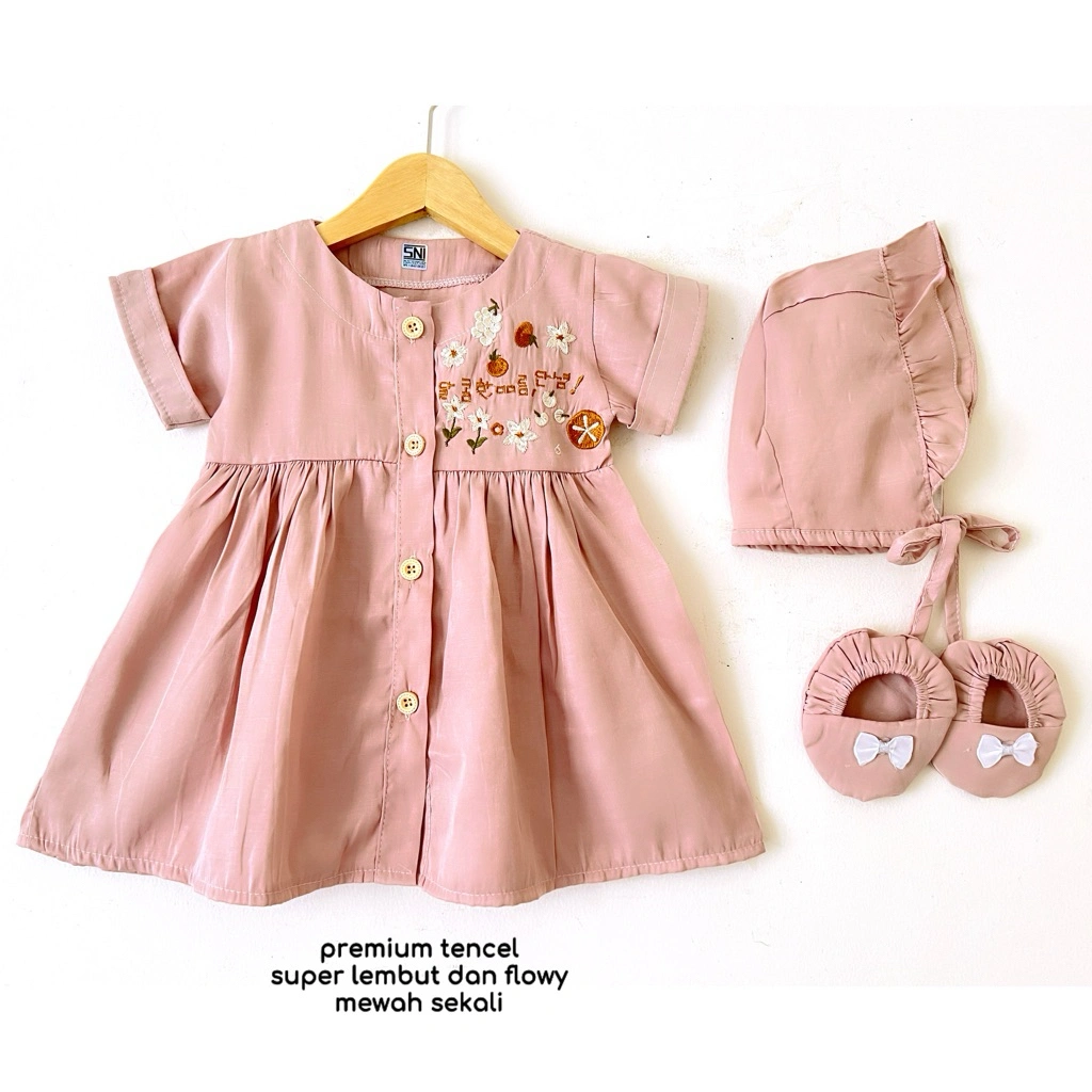 DRESS bloomers suit Baju setelan Sepatu Bandana rok pergi anak Pakaian baju bayi cheer girl perempuan GWENCANA GEMPITA CORRY TALITHA NALISA DALMI lola MEYROSE EMMA YUJIN SORELLE anais melody smocked fawnie harper claire airi