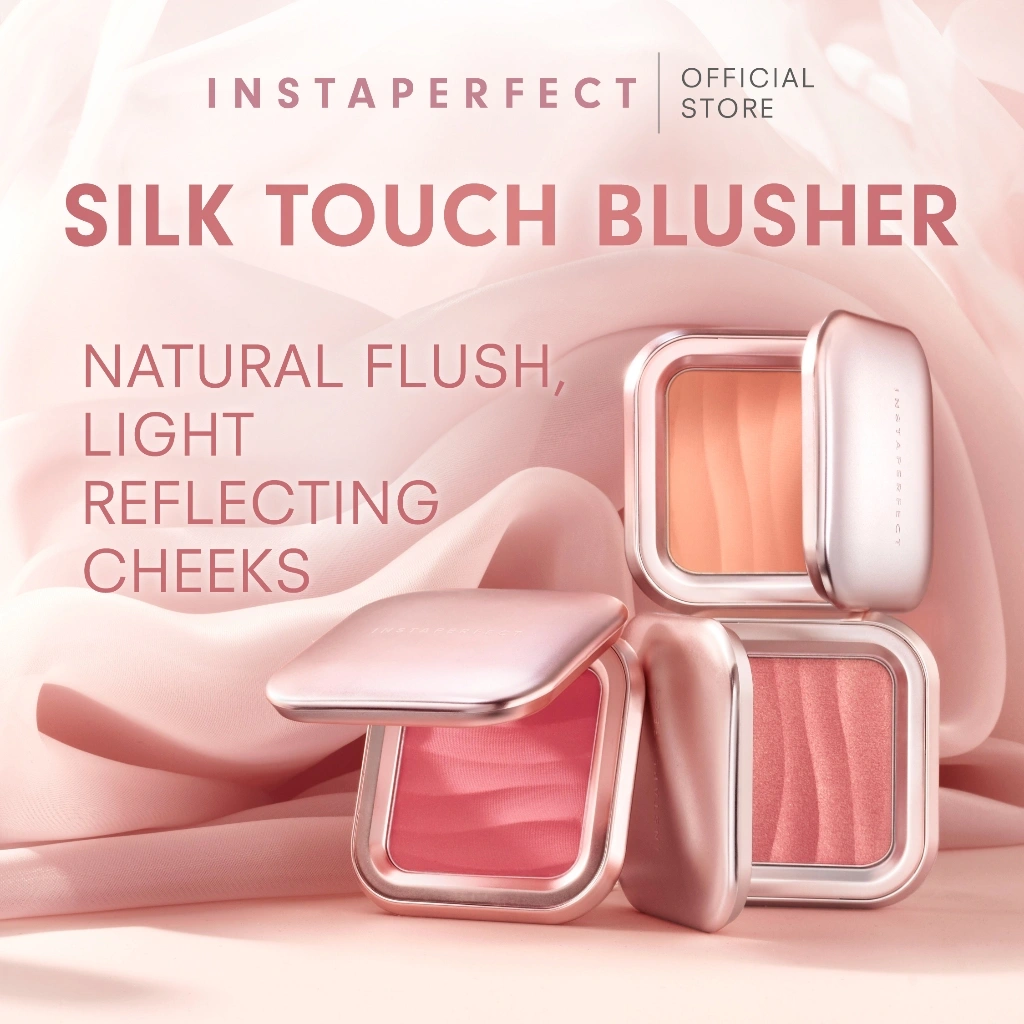 [BEST BLUSH 2025] Instaperfect Silk Touch Blusher- Blush On Muka