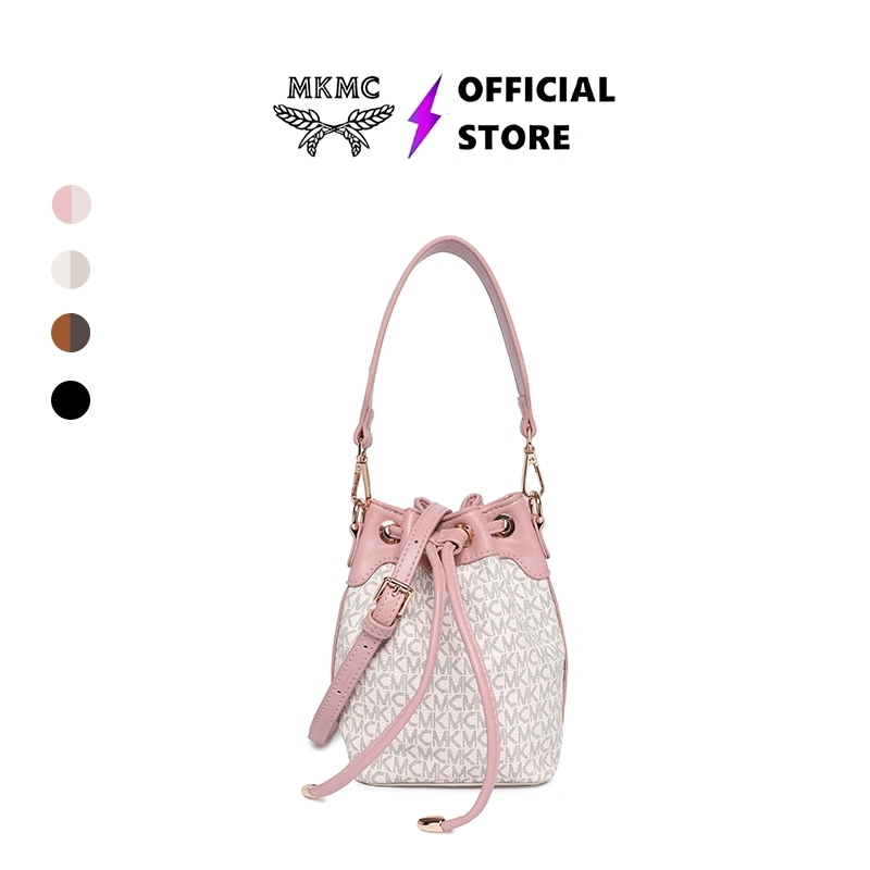 MKMC Tas Jinjing Wanita Fashion - Korean Style Handbag Motif Elegant Sling Bag Crossbody Monogram Aesthetic Tas Wanita Import  Monogram Shoulder Bag Ulzzang Viral  Quiet Luxury Aesthetic Sling Bag tas wanita kekinian 2025 studio luxco bag