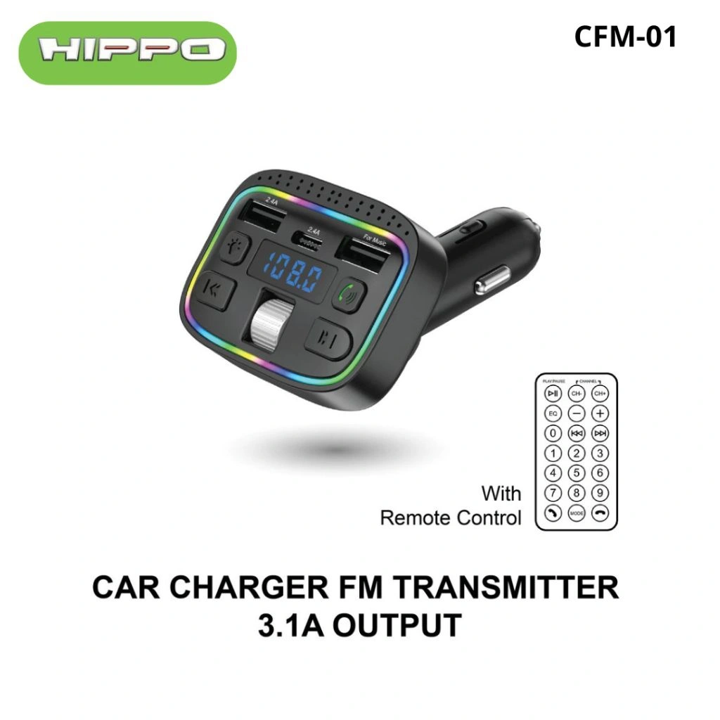 Hippo CFM-01 Car Charger FM Transmitter